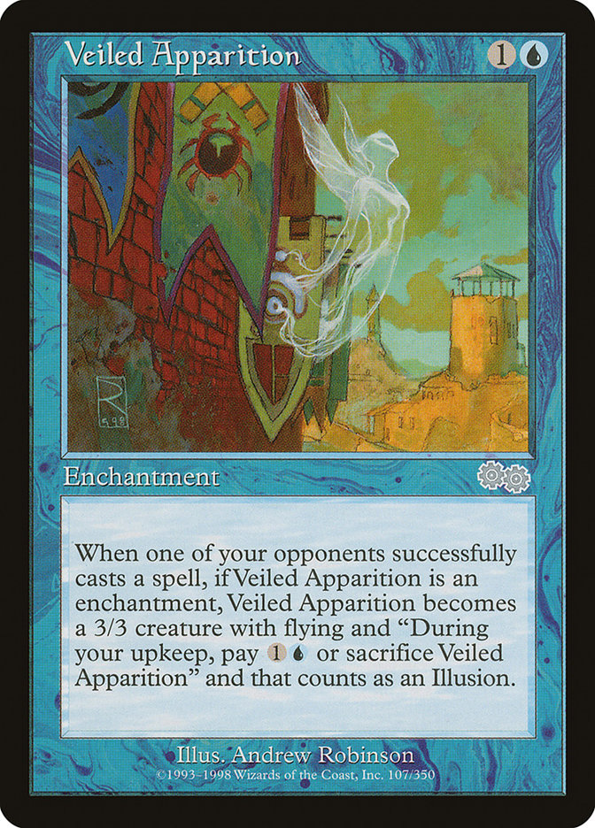Veiled Apparition [Urza's Saga] - Magic: The Gathering - Card Brawlers | Quebec | Canada |