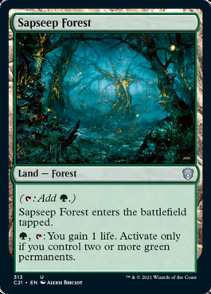 Sapseep Forest [Commander 2021] - Magic: The Gathering - Card Brawlers | Quebec | Canada |