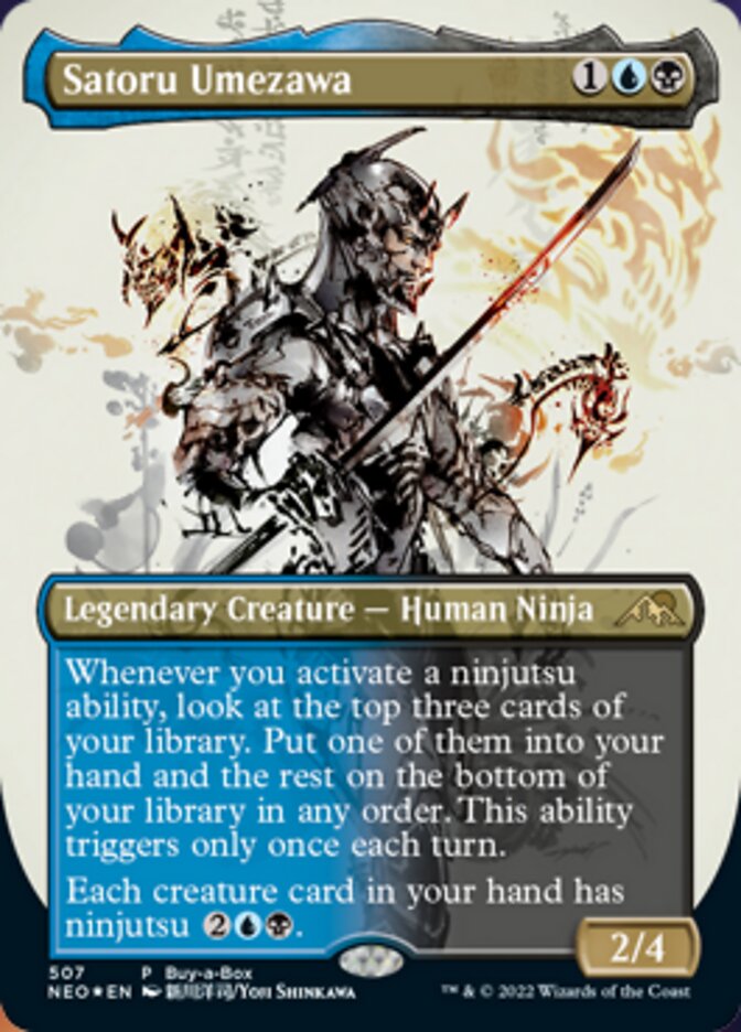 Satoru Umezawa (Buy-A-Box) [Kamigawa: Neon Dynasty] - Magic: The Gathering - Card Brawlers | Quebec | Canada |
