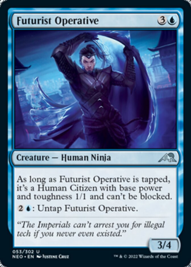 Futurist Operative [Kamigawa: Neon Dynasty] - Magic: The Gathering - Card Brawlers | Quebec | Canada |