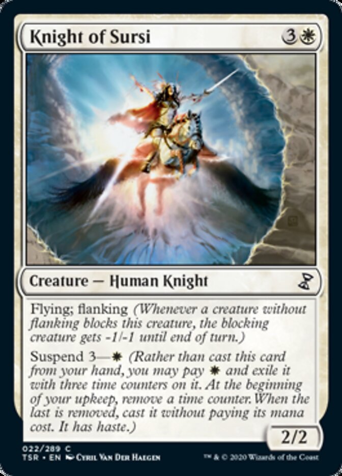 Knight of Sursi [Time Spiral Remastered] - Magic: The Gathering - Card Brawlers | Quebec | Canada |