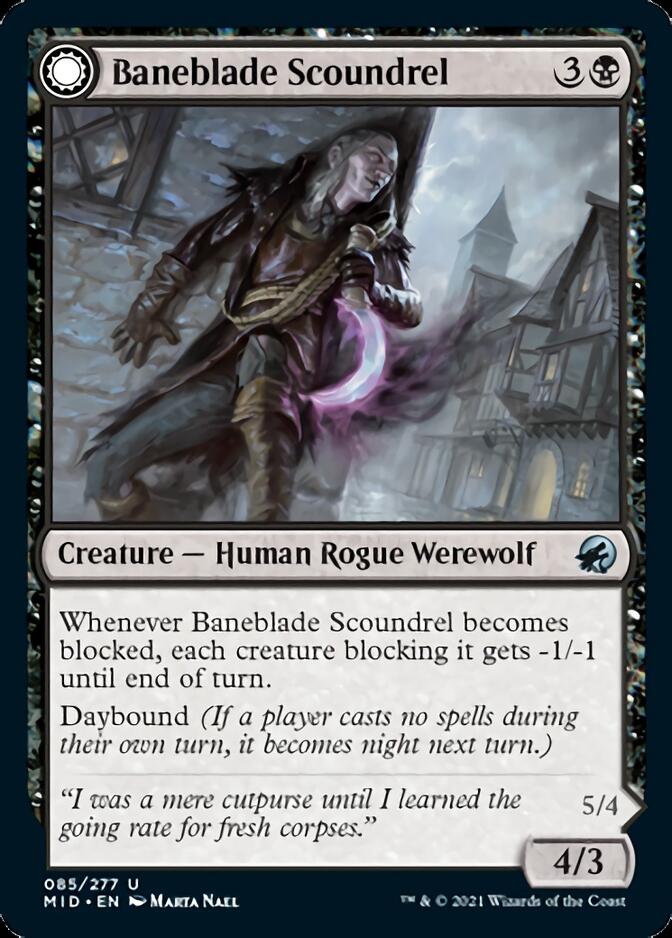 Baneblade Scoundrel // Baneclaw Marauder [Innistrad: Midnight Hunt] - Magic: The Gathering - Card Brawlers | Quebec | Canada |