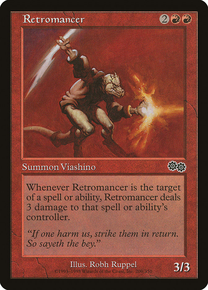 Retromancer [Urza's Saga] - Magic: The Gathering - Card Brawlers | Quebec | Canada |