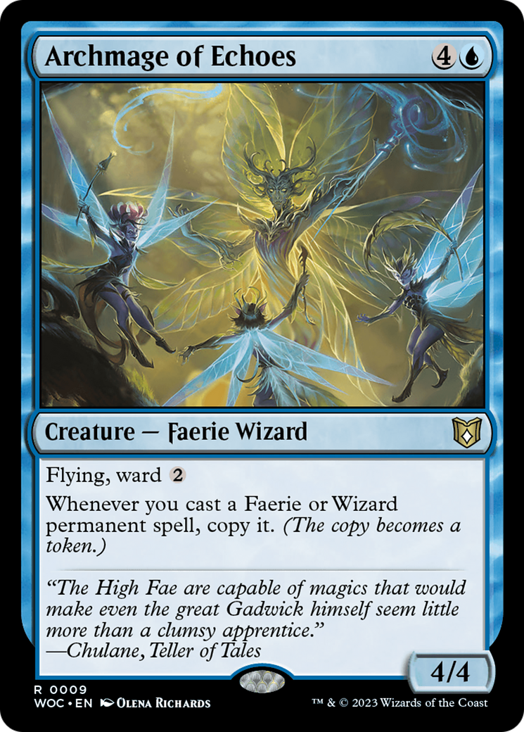 Archmage of Echoes [Wilds of Eldraine Commander] - Magic: The Gathering - Card Brawlers | Quebec | Canada |