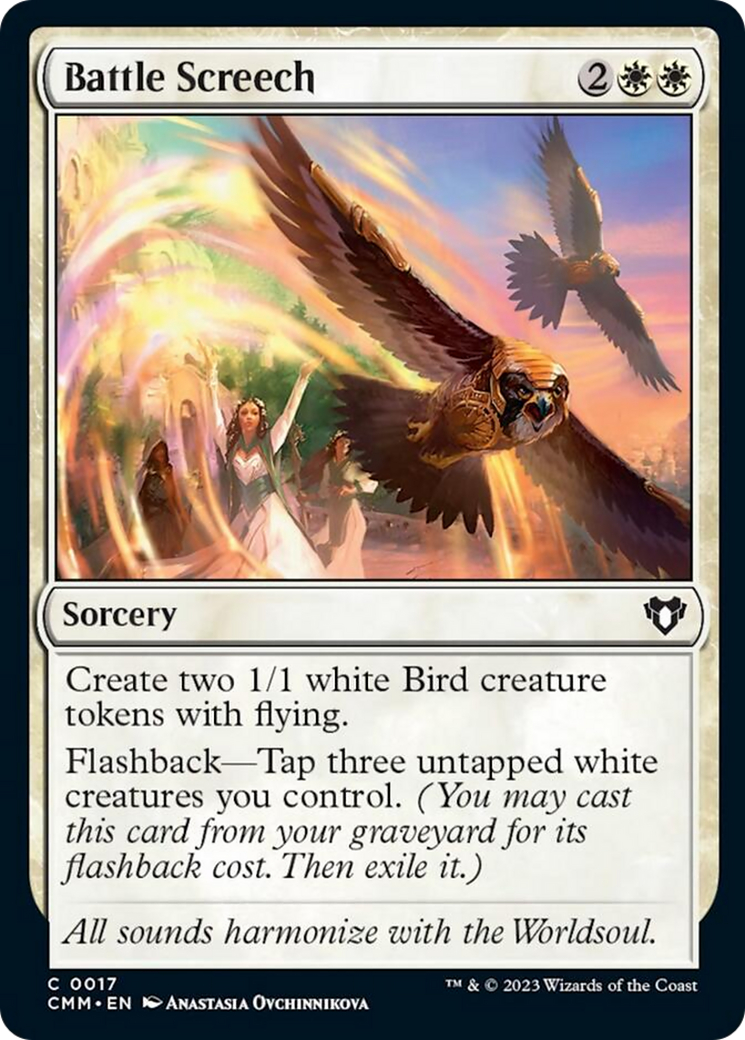 Battle Screech [Commander Masters] - Magic: The Gathering - Card Brawlers | Quebec | Canada |