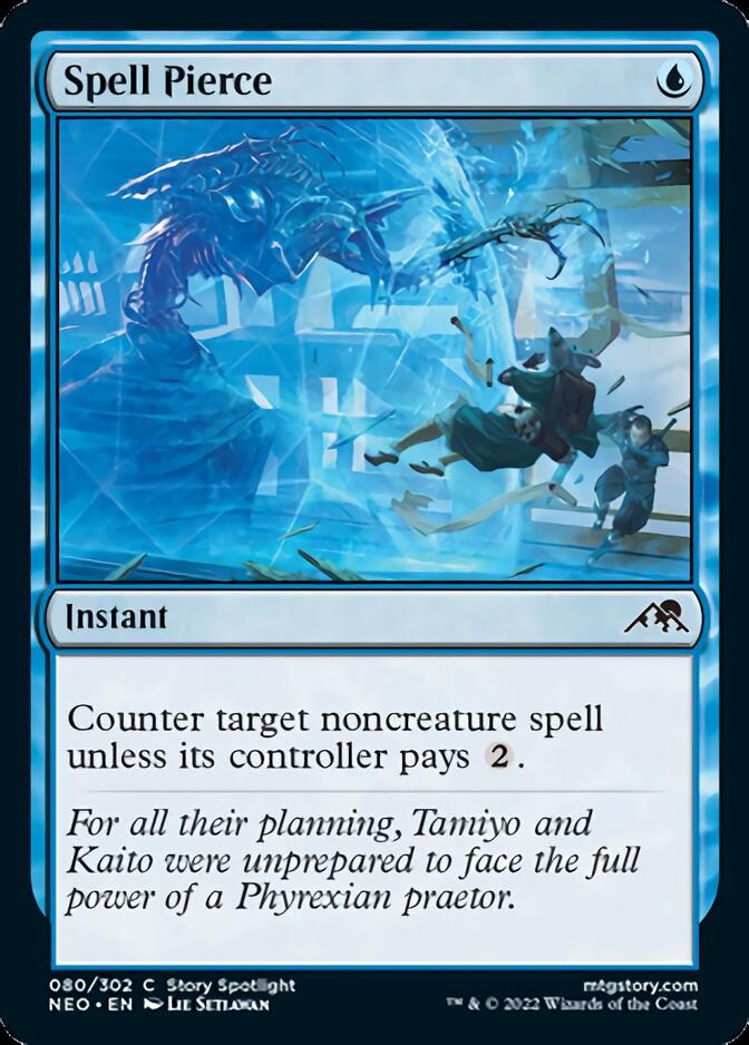Spell Pierce [Kamigawa: Neon Dynasty] - Magic: The Gathering - Card Brawlers | Quebec | Canada |