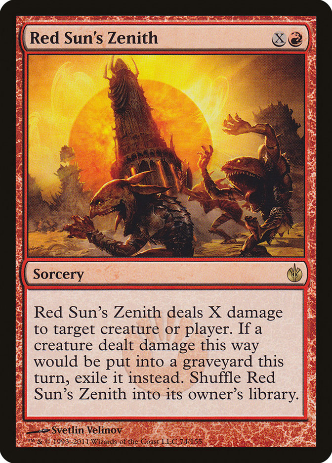 Red Sun's Zenith [Mirrodin Besieged] - Magic: The Gathering - Card Brawlers | Quebec | Canada |