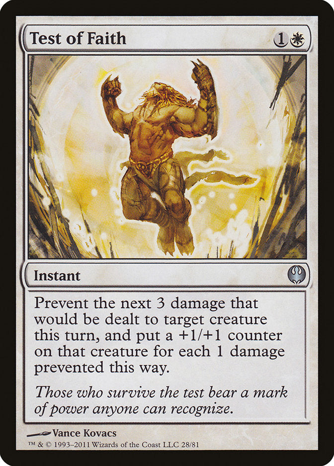 Test of Faith [Duel Decks: Knights vs. Dragons] - Magic: The Gathering - Card Brawlers | Quebec | Canada |