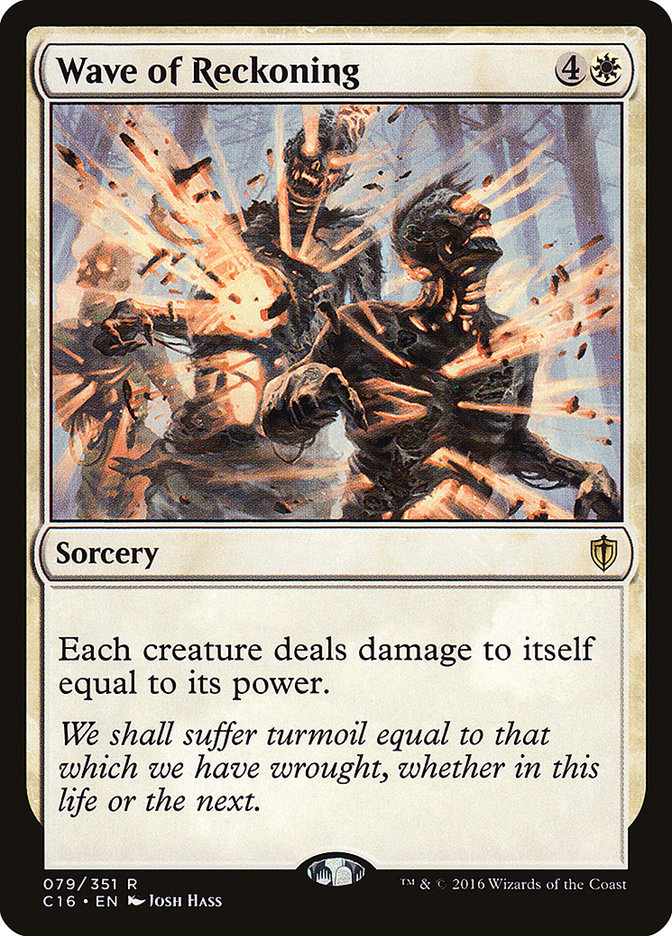 Wave of Reckoning [Commander 2016] - Magic: The Gathering - Card Brawlers | Quebec | Canada |