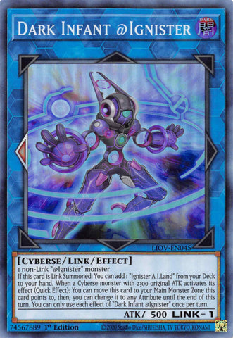Dark Infant @Ignister [LIOV-EN045] Super Rare - Yu-Gi-Oh! - Card Brawlers | Quebec | Canada |