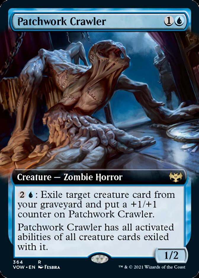 Patchwork Crawler (Extended Art) [Innistrad: Crimson Vow] - Magic: The Gathering - Card Brawlers | Quebec | Canada |