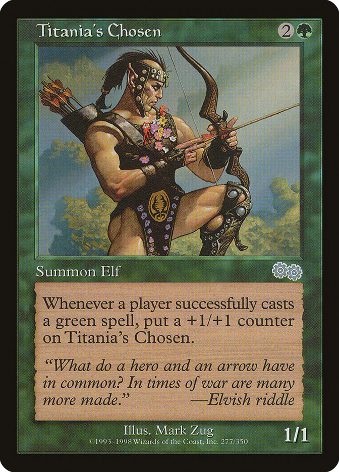 Titania's Chosen [Urza's Saga] - Magic: The Gathering - Card Brawlers | Quebec | Canada |