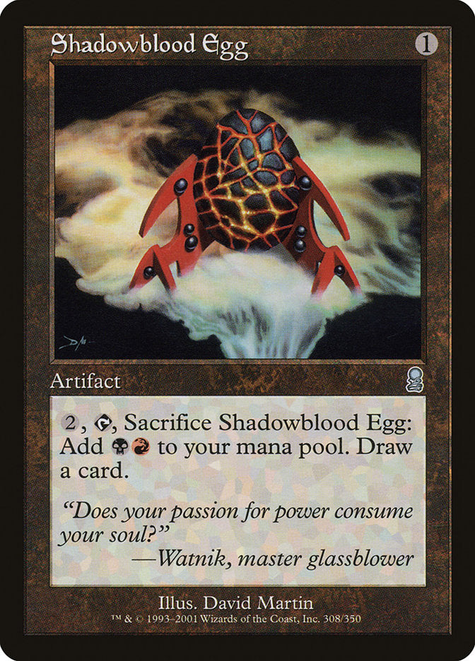 Shadowblood Egg [Odyssey] - Magic: The Gathering - Card Brawlers | Quebec | Canada |