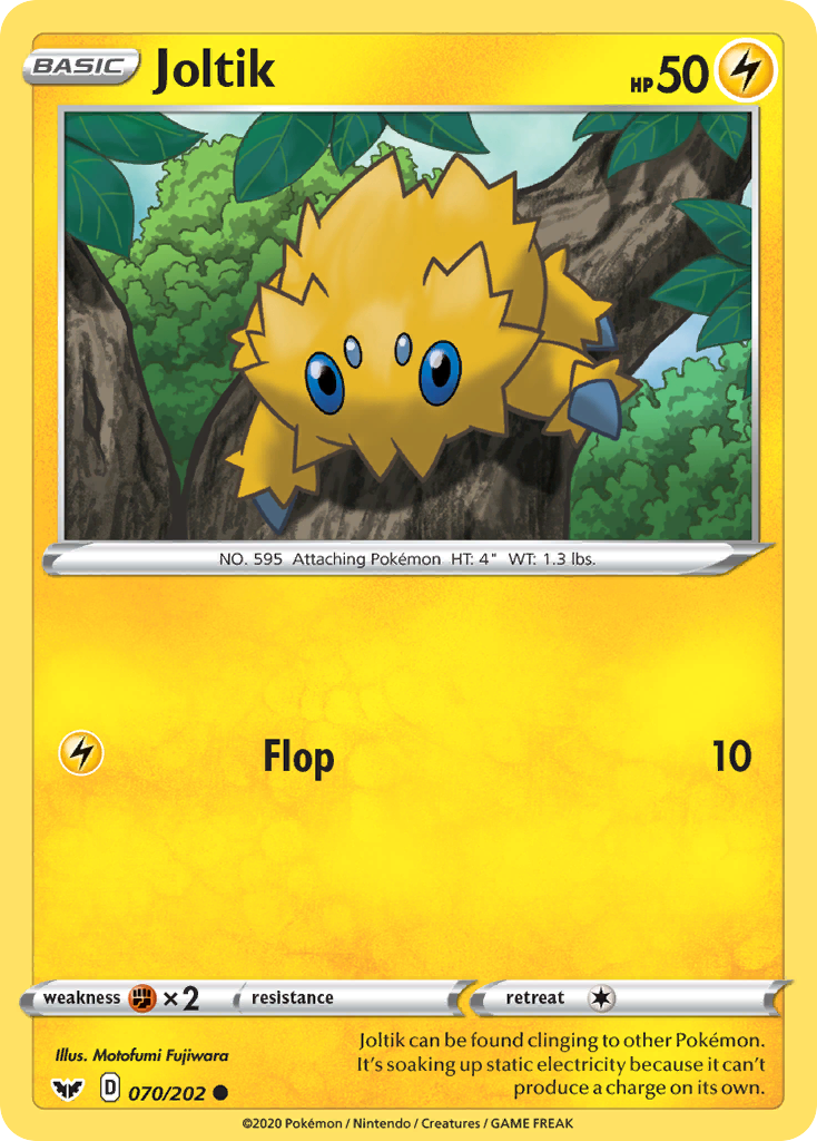 Joltik (070/202) [Sword & Shield: Base Set] - Pokémon - Card Brawlers | Quebec | Canada |