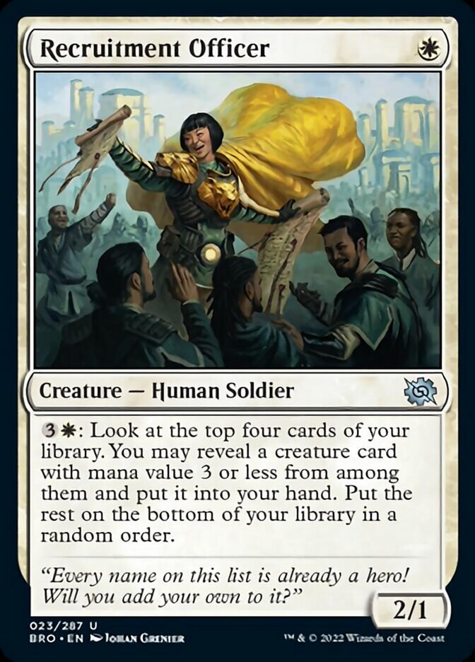 Recruitment Officer [The Brothers' War] - Magic: The Gathering - Card Brawlers | Quebec | Canada |