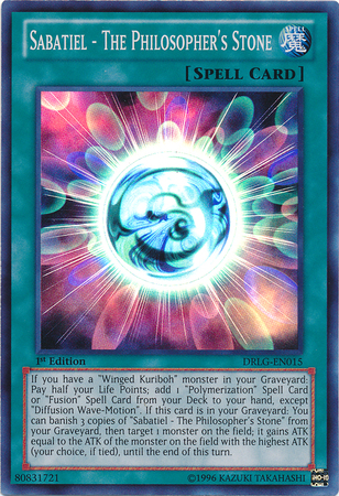 Sabatiel - The Philosopher's Stone [DRLG-EN015] Super Rare - Yu-Gi-Oh! - Card Brawlers | Quebec | Canada |