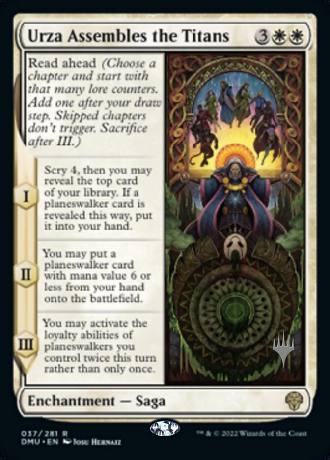 Urza Assembles the Titans (Promo Pack) [Dominaria United Promos] - Magic: The Gathering - Card Brawlers | Quebec | Canada |