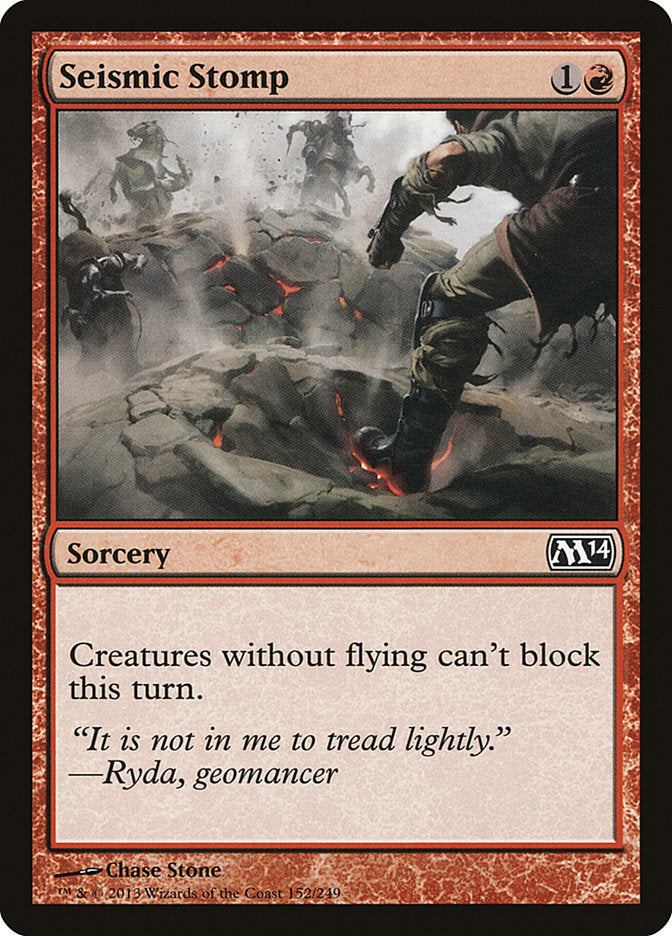 Seismic Stomp [Magic 2014] - Magic: The Gathering - Card Brawlers | Quebec | Canada |