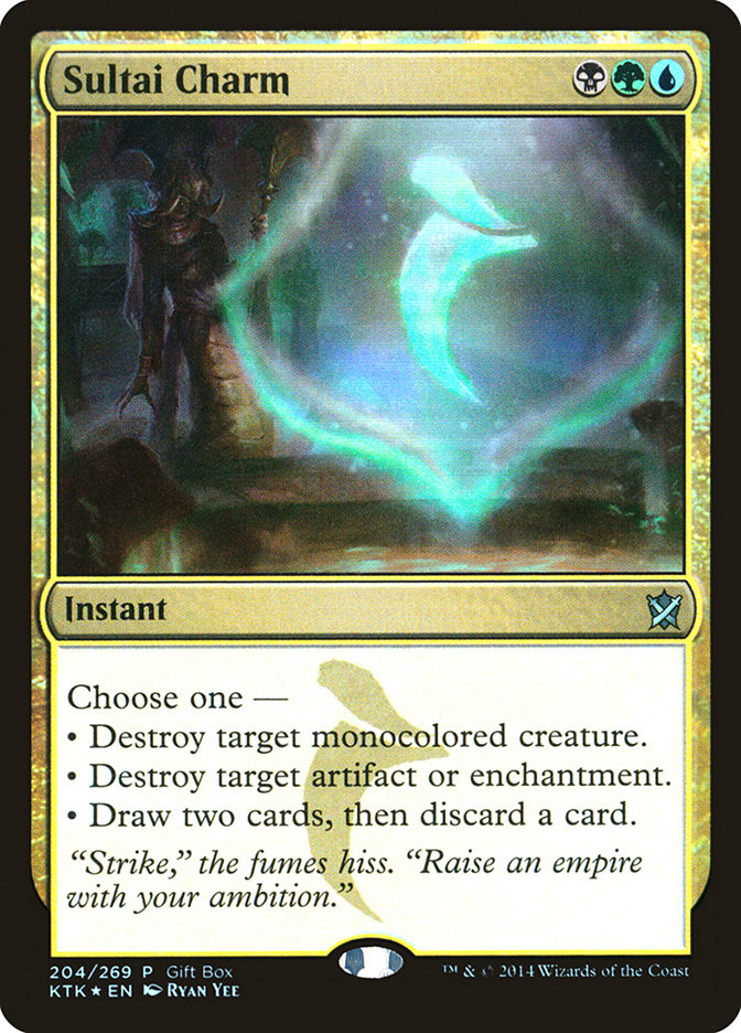 Sultai Charm (Gift Box) [Khans of Tarkir Promos] - Magic: The Gathering - Card Brawlers | Quebec | Canada |