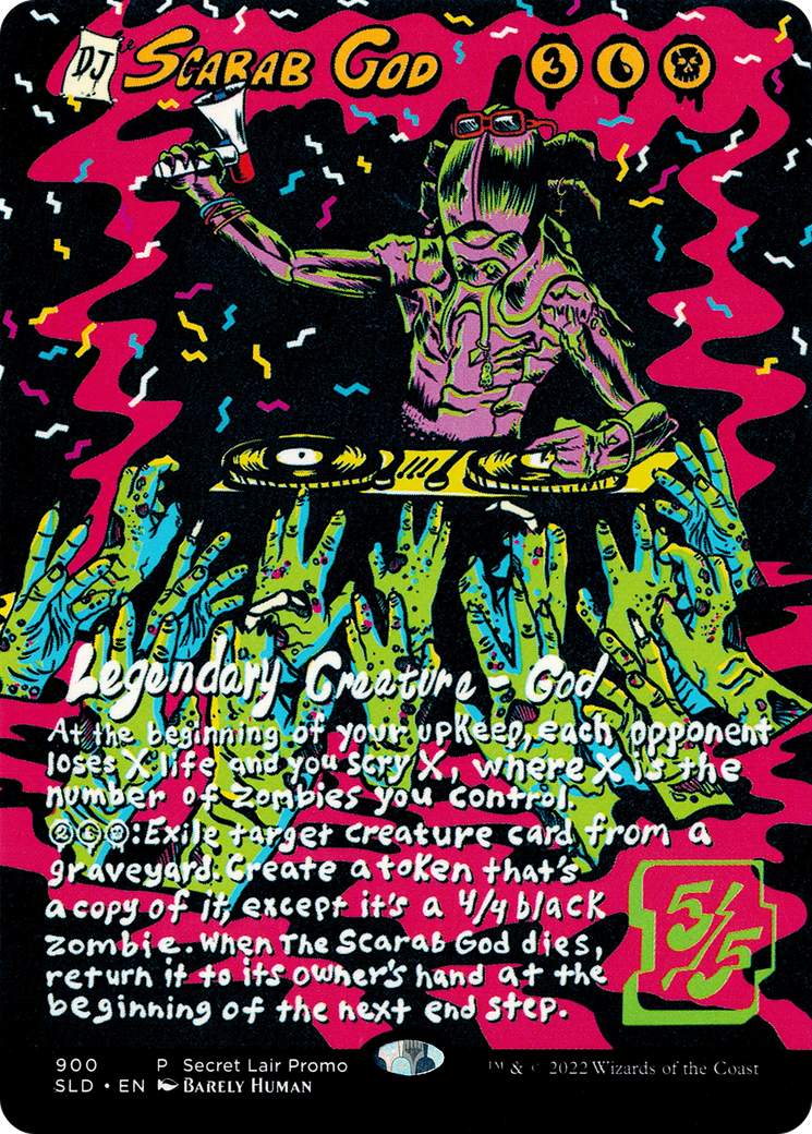 The Scarab God (Borderless) [Secret Lair Drop Series] - Magic: The Gathering - Card Brawlers | Quebec | Canada |