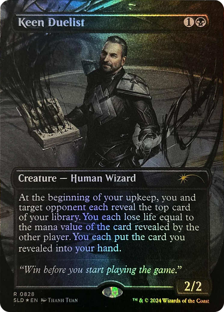 Keen Duelist (Rainbow Foil) [Secret Lair Drop Series] - Magic: The Gathering - Card Brawlers | Quebec | Canada |