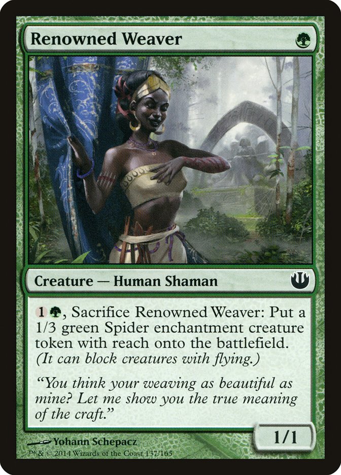 Renowned Weaver [Journey into Nyx] - Magic: The Gathering - Card Brawlers | Quebec | Canada |