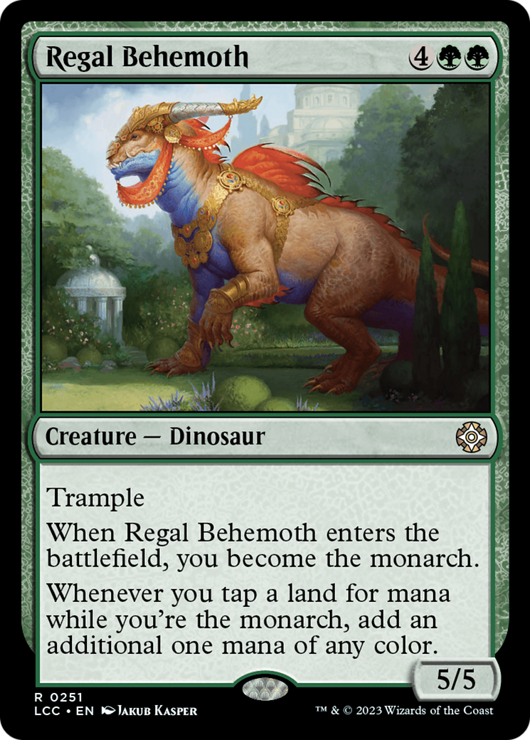 Regal Behemoth [The Lost Caverns of Ixalan Commander] - Magic: The Gathering - Card Brawlers | Quebec | Canada |