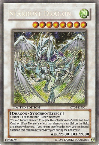 Stardust Dragon [CT05-EN001] Secret Rare - Yu-Gi-Oh! - Card Brawlers | Quebec | Canada |