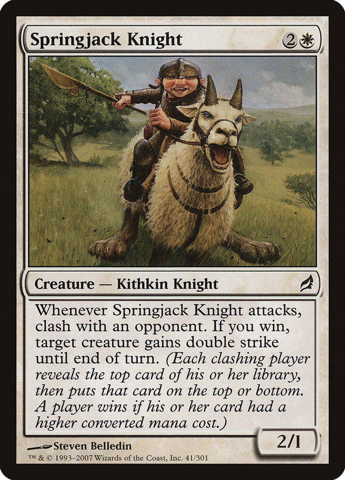 Springjack Knight [Lorwyn] - Magic: The Gathering - Card Brawlers | Quebec | Canada |
