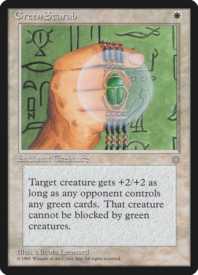 Green Scarab [Ice Age] - Magic: The Gathering - Card Brawlers | Quebec | Canada |