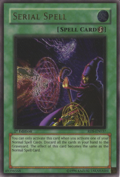 Serial Spell [RDS-EN037] Ultimate Rare - Yu-Gi-Oh! - Card Brawlers | Quebec | Canada |