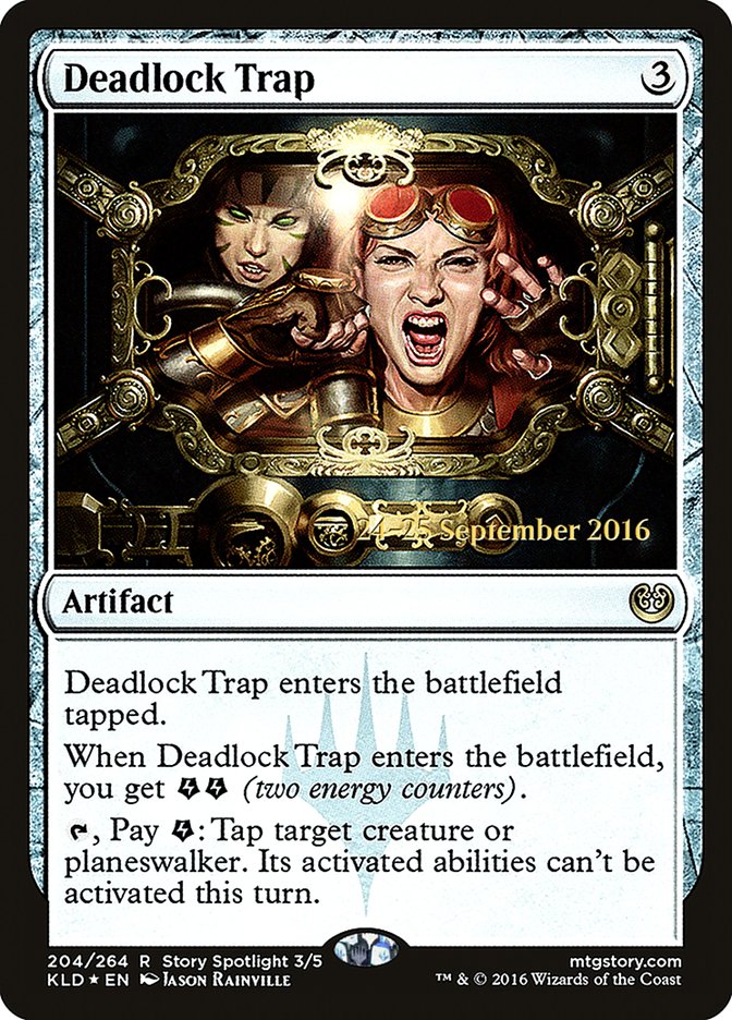 Deadlock Trap [Kaladesh Prerelease Promos] - Magic: The Gathering - Card Brawlers | Quebec | Canada |
