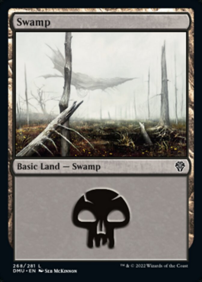 Swamp (268) [Dominaria United] - Magic: The Gathering - Card Brawlers | Quebec | Canada |
