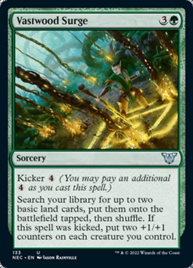 Vastwood Surge [Kamigawa: Neon Dynasty Commander] - Magic: The Gathering - Card Brawlers | Quebec | Canada |