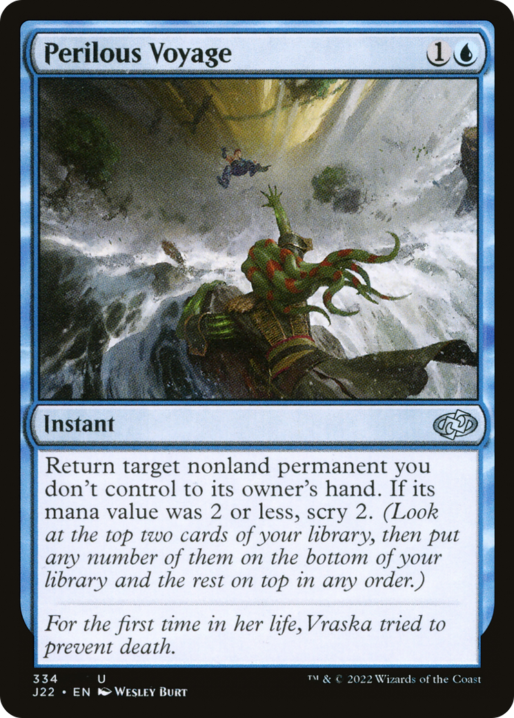 Perilous Voyage [Jumpstart 2022] - Magic: The Gathering - Card Brawlers | Quebec | Canada |
