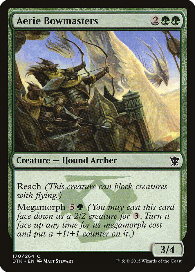 Aerie Bowmasters [Dragons of Tarkir] - Magic: The Gathering - Card Brawlers | Quebec | Canada |