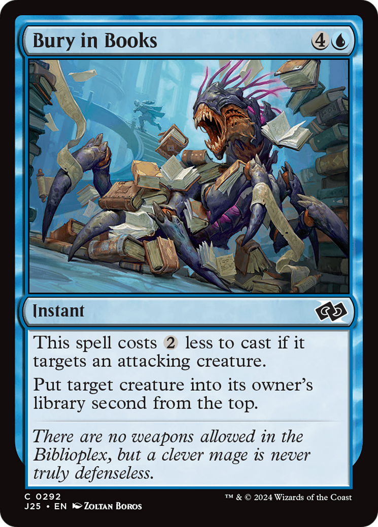 Bury in Books [Foundations Jumpstart] - Magic: The Gathering - Card Brawlers | Quebec | Canada |