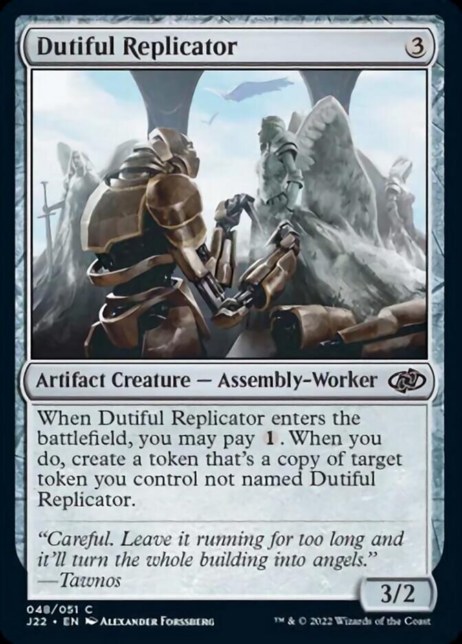 Dutiful Replicator [Jumpstart 2022] - Magic: The Gathering - Card Brawlers | Quebec | Canada |