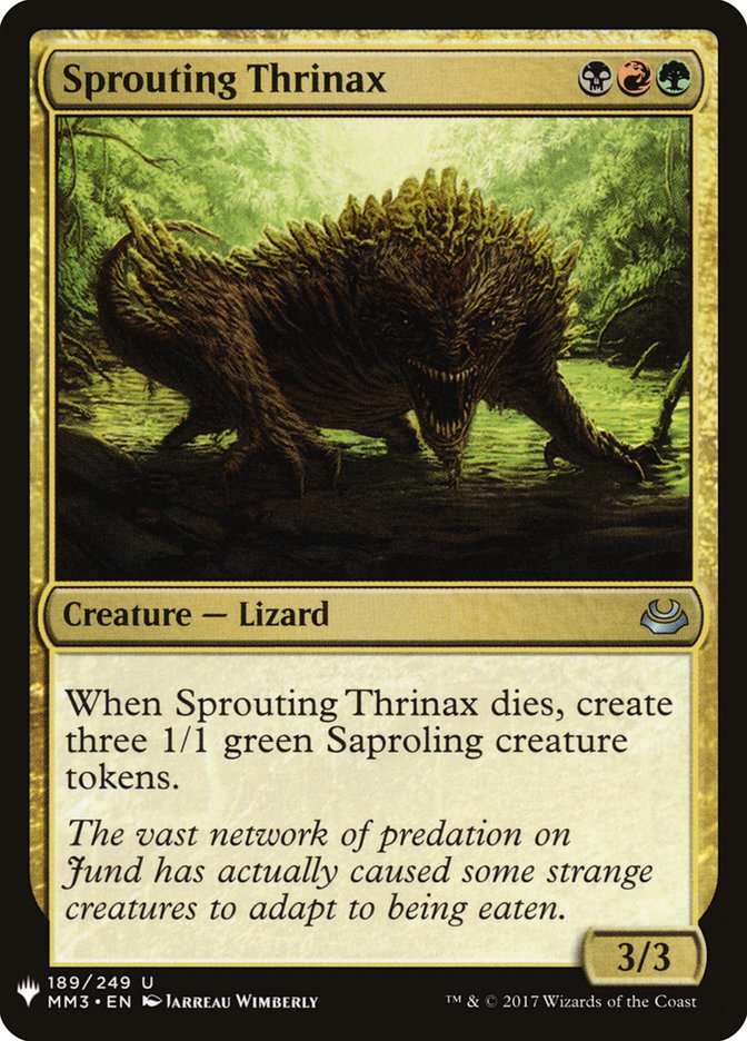 Sprouting Thrinax [Mystery Booster] - Magic: The Gathering - Card Brawlers | Quebec | Canada |