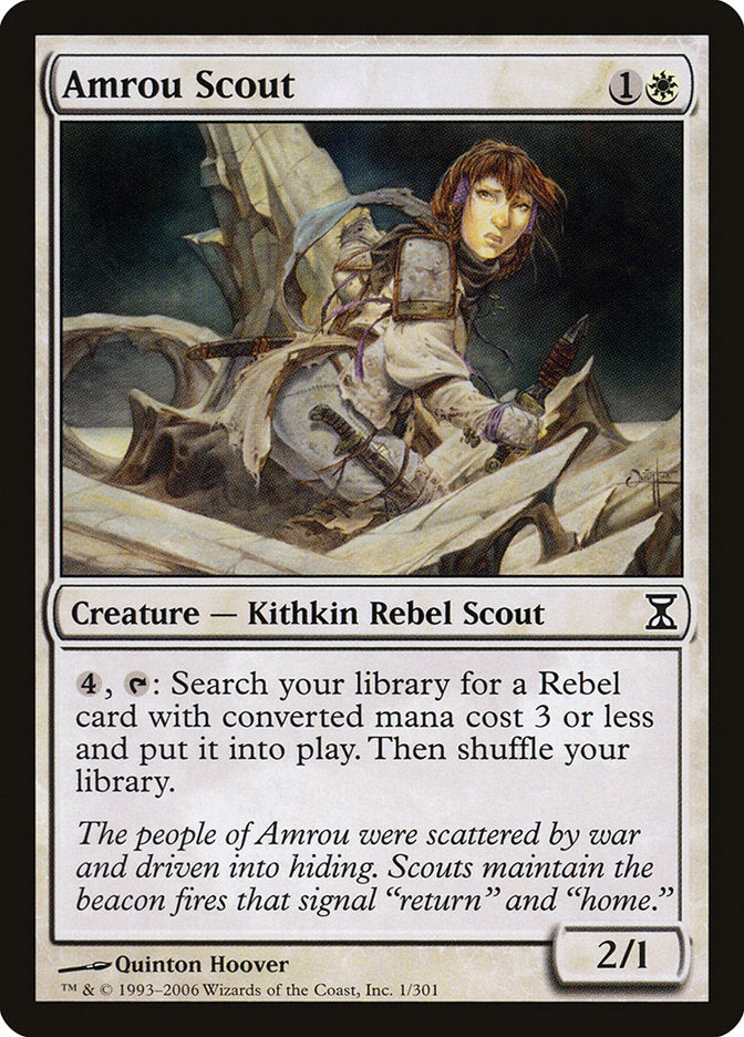 Amrou Scout [Time Spiral] - Magic: The Gathering - Card Brawlers | Quebec | Canada |