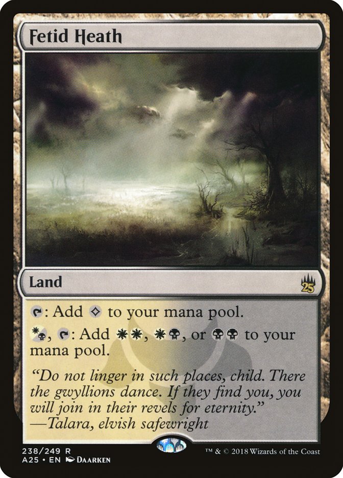 Fetid Heath [Masters 25] - Magic: The Gathering - Card Brawlers | Quebec | Canada |