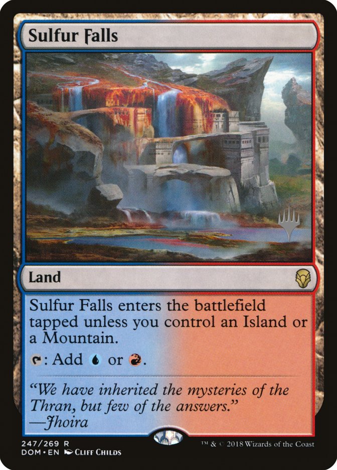 Sulfur Falls (Promo Pack) [Dominaria Promos] - Magic: The Gathering - Card Brawlers | Quebec | Canada |