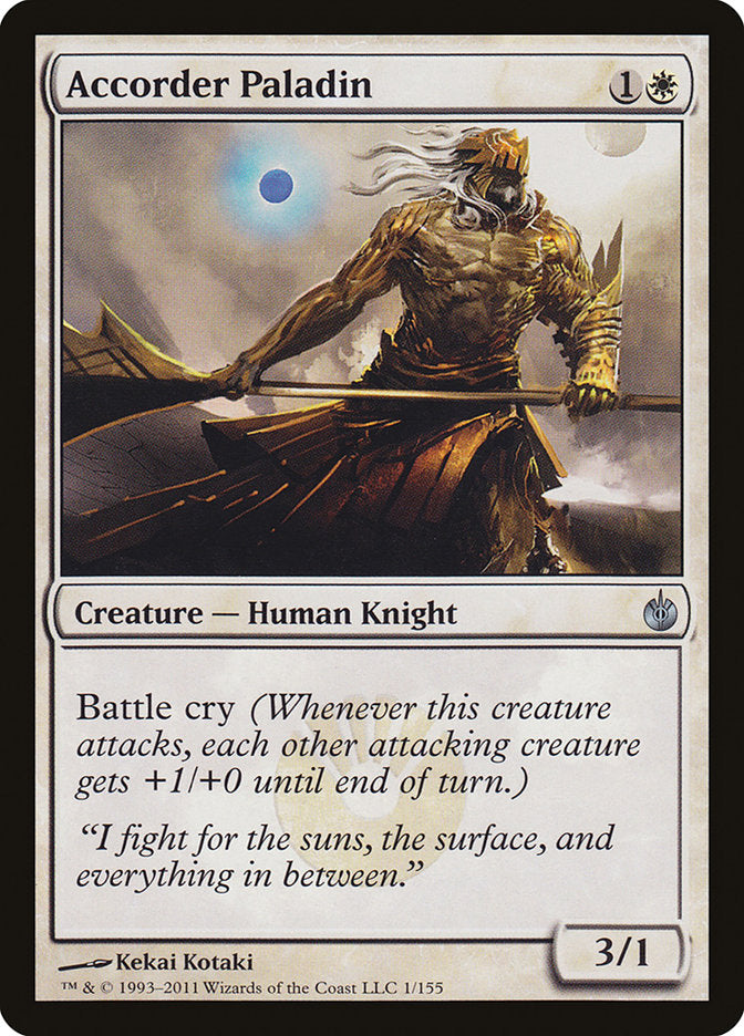 Accorder Paladin [Mirrodin Besieged] - Magic: The Gathering - Card Brawlers | Quebec | Canada |