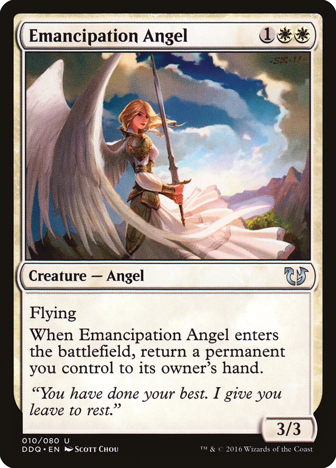 Emancipation Angel [Duel Decks: Blessed vs. Cursed] - Magic: The Gathering - Card Brawlers | Quebec | Canada |