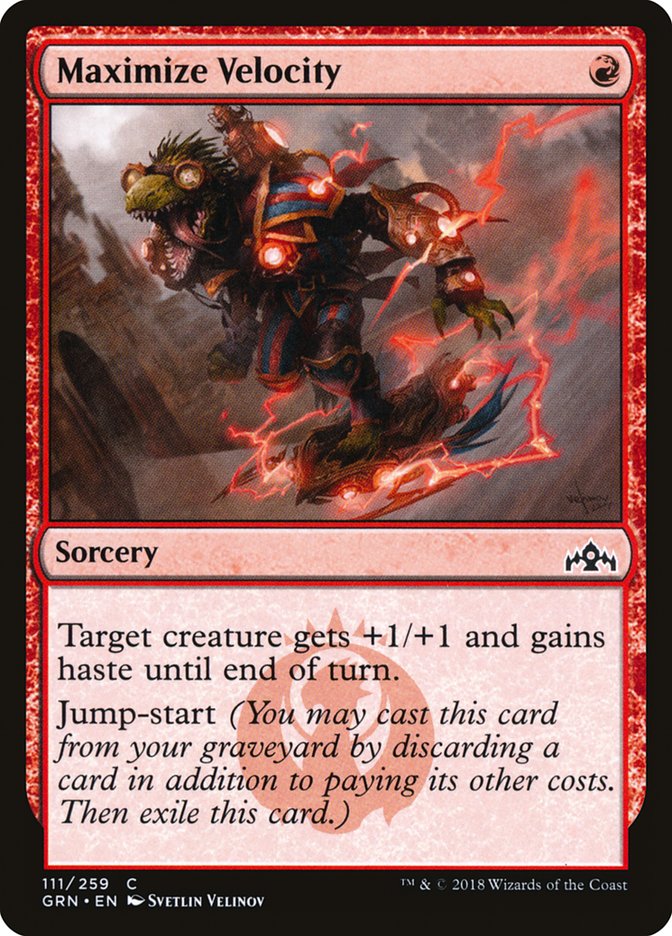 Maximize Velocity [Guilds of Ravnica] - Magic: The Gathering - Card Brawlers | Quebec | Canada |