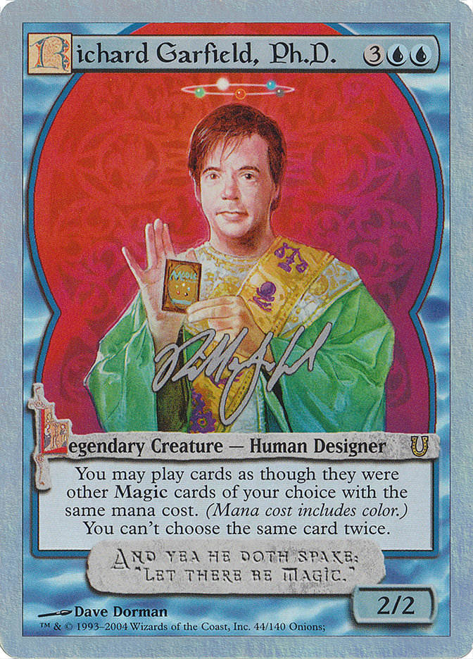 Richard Garfield, Ph.D. (Alternate Foil) [Unhinged] - Magic: The Gathering - Card Brawlers | Quebec | Canada |