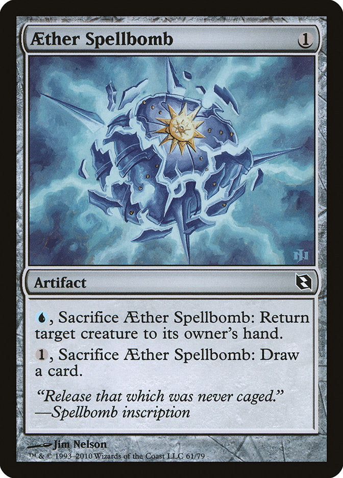 Aether Spellbomb [Duel Decks: Elspeth vs. Tezzeret] - Magic: The Gathering - Card Brawlers | Quebec | Canada |