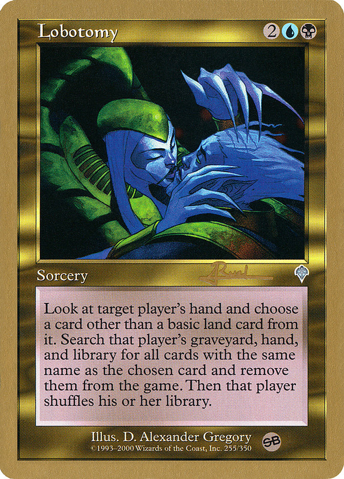 Lobotomy (Antoine Ruel) (SB) [World Championship Decks 2001] - Magic: The Gathering - Card Brawlers | Quebec | Canada |