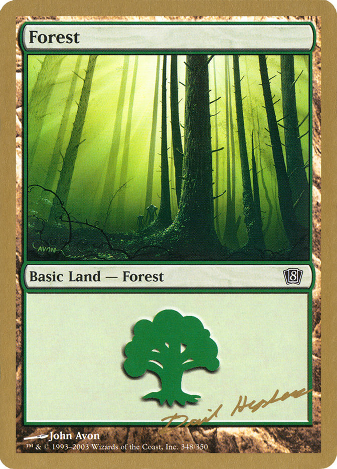 Forest (dh348) (Dave Humpherys) [World Championship Decks 2003] - Magic: The Gathering - Card Brawlers | Quebec | Canada |