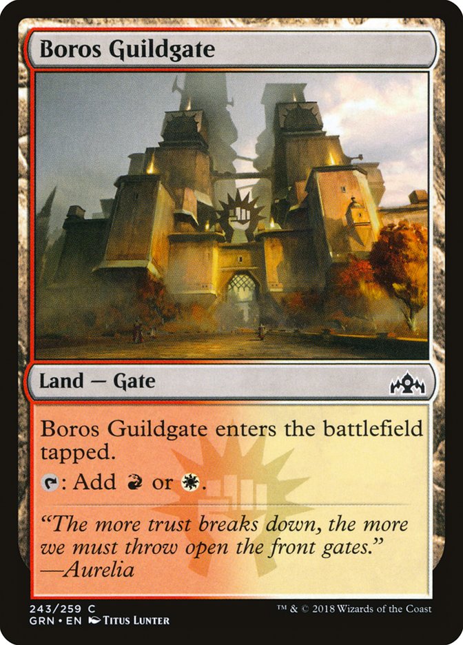 Boros Guildgate (243/259) [Guilds of Ravnica] - Magic: The Gathering - Card Brawlers | Quebec | Canada |